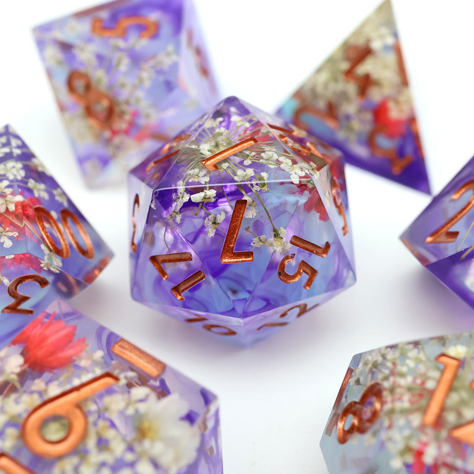 Potion of Insight| Sharp Edge Dice | 7 Piece Set