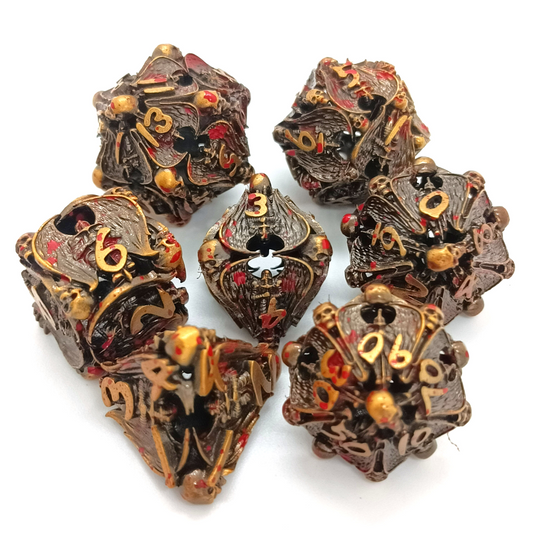 Necromancer's Gambit | Hollow Metal | 7 Piece Set