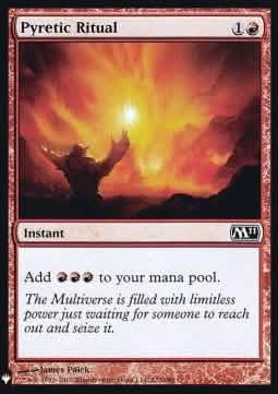 Pyretic Ritual - Mystery Booster (Common) [MYS-153]