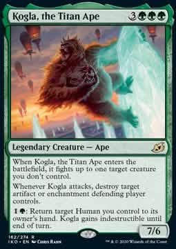 Kogla, the Titan Ape - Ikoria: Lair of Behemoths (Rare) [IKO-162]