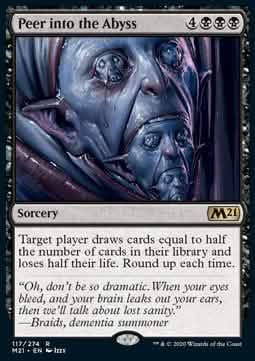Peer into the Abyss - Core 2021 (Rare) [M21-117]