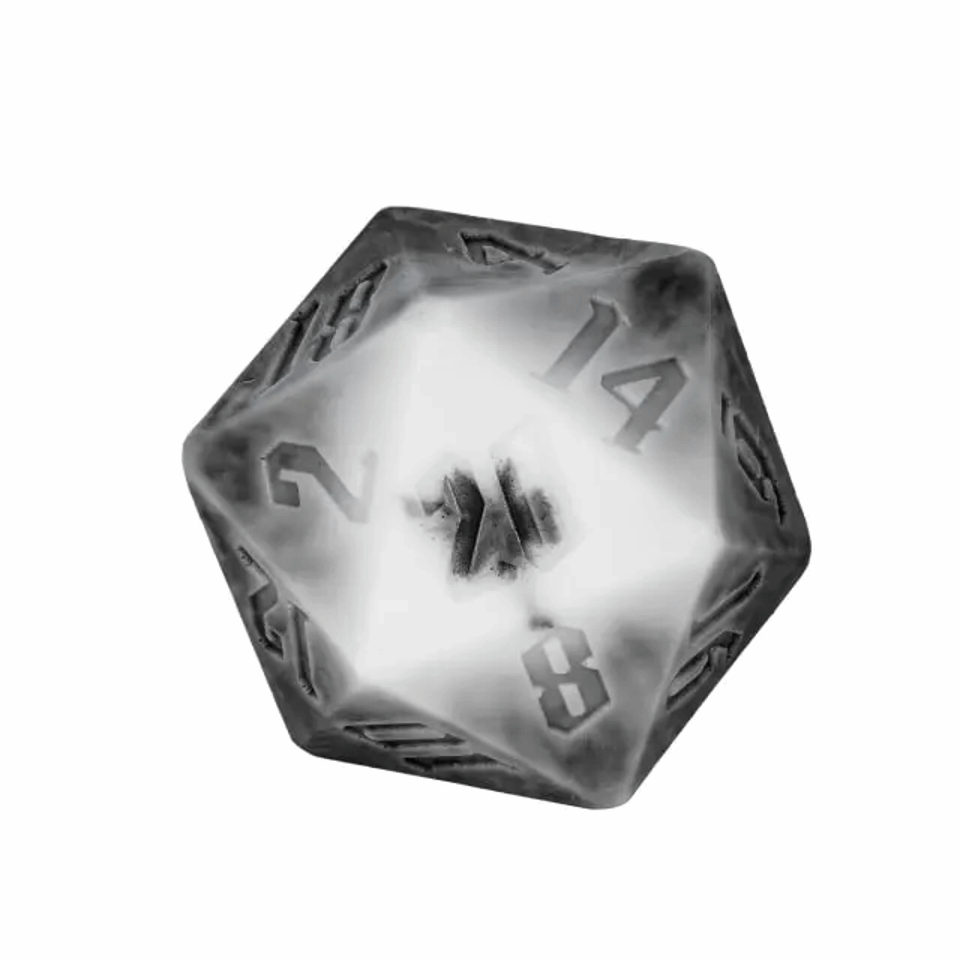 Critical Cleanse | 55mm D20 Soap | Black & White