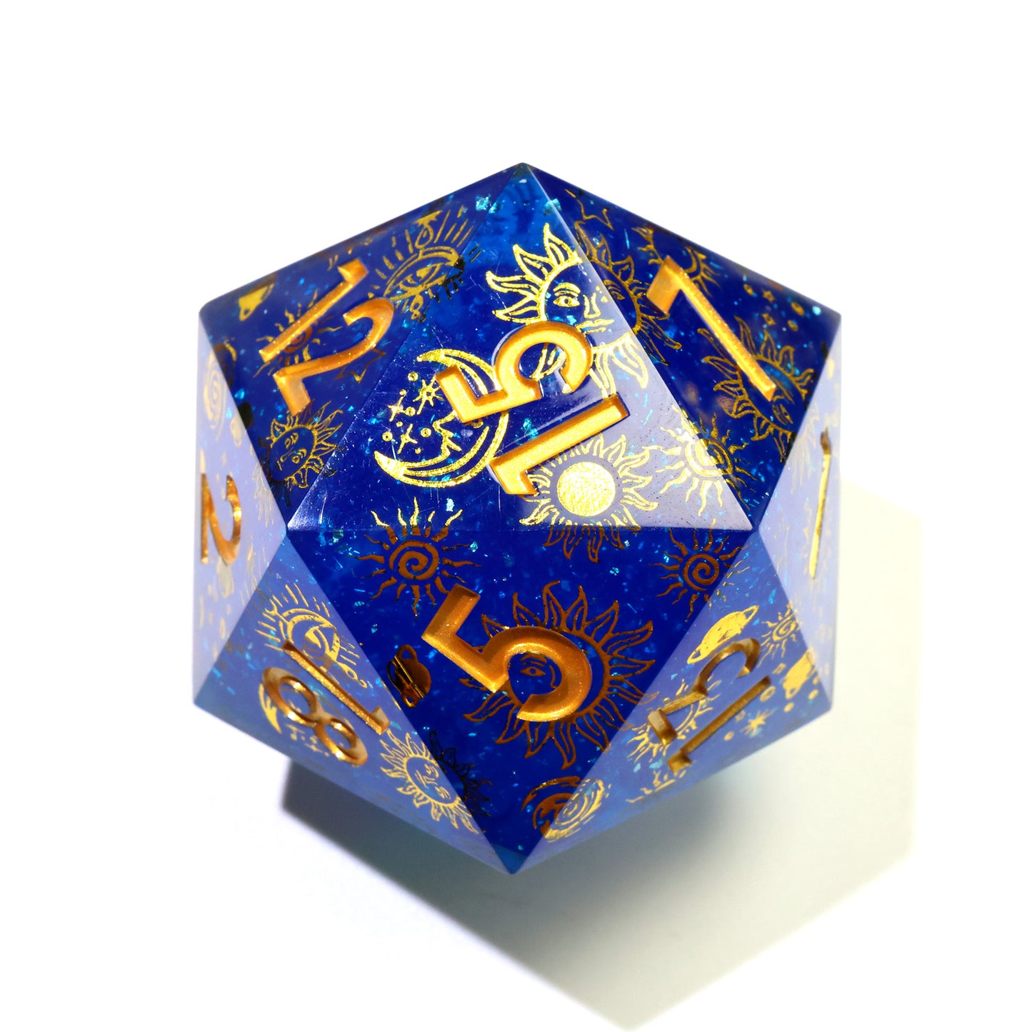 Celestial Body | 50mm D20 | Oversized Art Core Dice