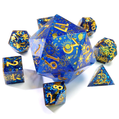 Celestial Body | 50mm D20 | Oversized Art Core Dice