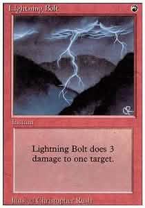 Lightning Bolt - Revised (Common)