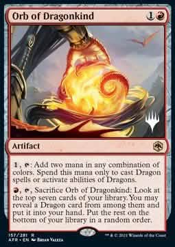 Orb of Dragonkind (V.2) - Adventures in the Forgotten Realms: Promos (Rare) [PAFR-157]