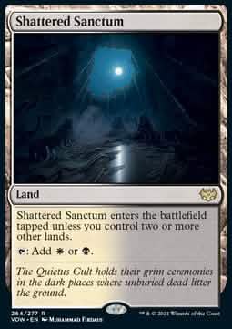 Shattered Sanctum - Innistrad: Crimson Vow (Rare) [VOW-264]