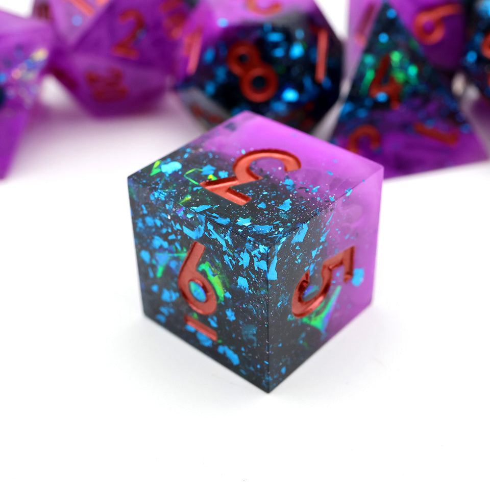 Void Walker | Sharp Edge Dice | 7 Piece Set