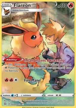 Flareon - Brilliant Stars (Holo Rare) [BRS-TG01]