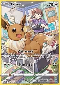 Eevee - Brilliant Stars (Holo Rare) [BRS-TG11]