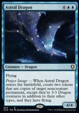 Astral Dragon (V.1) - Commander Legends: Battle for Baldur's Gate: Extras (Rare) [XCLB-664]