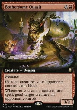 Bothersome Quasit (V.2) - Commander Legends: Battle for Baldur's Gate: Extras (Rare) [XCLB-628]