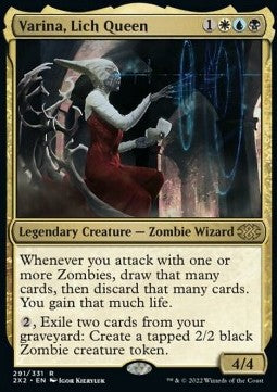 Varina, Lich Queen - Double Masters 2022 (Rare) [2X2-291]