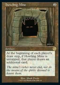 Howling Mine (V.1) - Retro Frame Artifacts (Rare) [BRR-20]