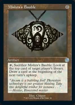 Mishra's Bauble (V.1) - Retro Frame Artifacts (Uncommon) [BRR-34]