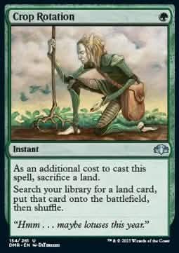 Crop Rotation - Dominaria Remastered (Uncommon) [DMR-154]