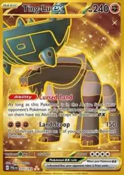 Ting-Lu ex - Paldea Evolved (Secret Rare) [PAL-275]