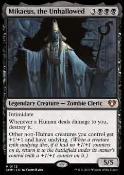 Mikaeus, the Unhallowed - Commander Masters (Mythic) [CMM-173]