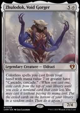 Zhulodok, Void Gorger (V.1) - Commander Masters: Extras (Mythic) [XCMM-704]