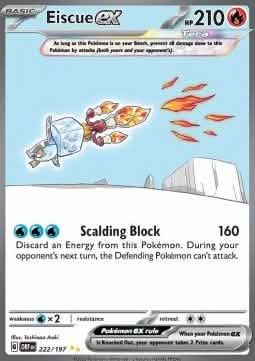 Eiscue ex - Obsidian Flames (Special Illustration Rare) [OBF-222]