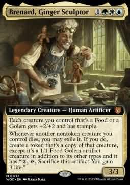 Brenard, Ginger Sculptor - Commander: Wilds of Eldraine: Extras (Mythic) [XWOC-35]