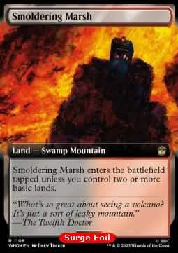 Smoldering Marsh (V.3) - Universes Beyond: Doctor Who: Extras (Rare) [XWHO-1108]