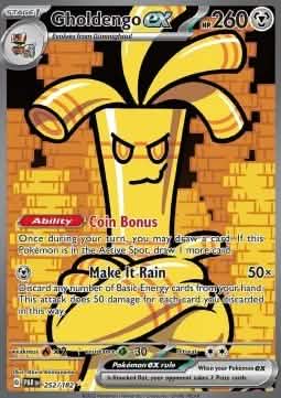 Gholdengo ex - Paradox Rift (Special Illustration Rare) [PAR-252]