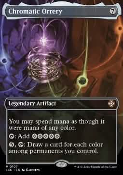Chromatic Orrery - Commander: The Lost Caverns of Ixalan: Extras (Mythic) [XLCC-107]