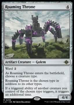 Roaming Throne - The Lost Caverns of Ixalan (Rare) [LCI-258]