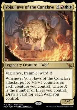 Voja, Jaws of the Conclave - Murders at Karlov Manor: Promos (Mythic) [PMKM-432]
