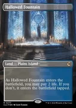 Hallowed Fountain - Ravnica: Cluedo Edition (Rare) [CLU-277]