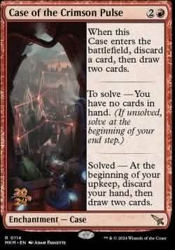 Case of the Crimson Pulse (V.1) - Murders at Karlov Manor: Promos (Rare) [PMKM-114]