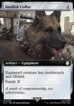 Basilisk Collar (V.1) - Universes Beyond: Fallout: Extras (Rare) [XPIP-480]
