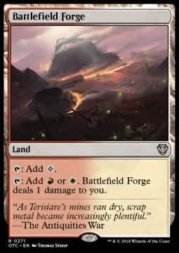 Battlefield Forge - Commander: Outlaws of Thunder Junction (Rare) [OTC-271]