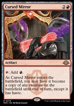 Cursed Mirror - Modern Horizons 3 (Rare) [MH3-279]