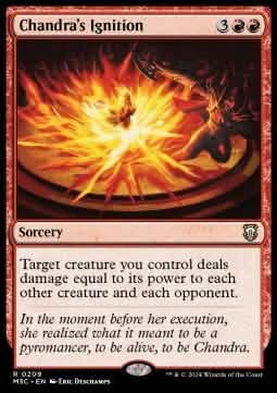 Chandra's Ignition - Commander: Modern Horizons 3 (Rare) [M3C-209]