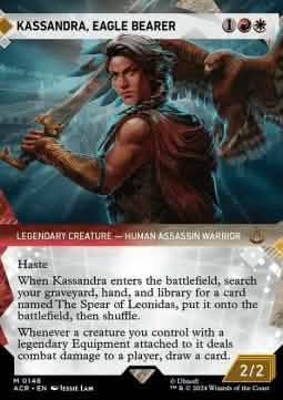 Kassandra, Eagle Bearer (V.1) - Universes Beyond: Assassin's Creed: Extras (Mythic) [XACR-148]