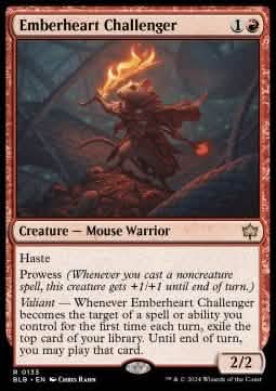 Emberheart Challenger - Bloomburrow (Rare) [BLB-133]