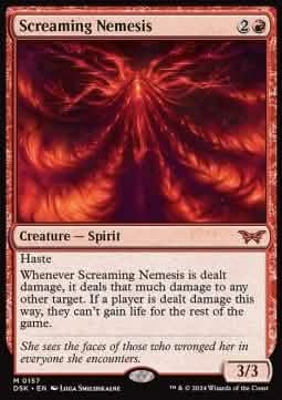 Screaming Nemesis - Duskmourn: House of Horror (Mythic) [DSK-157]
