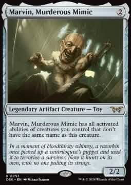 Marvin, Murderous Mimic - Duskmourn: House of Horror (Rare) [DSK-253]