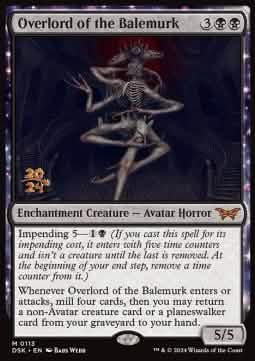 Overlord of the Balemurk (V.1) - Duskmourn: House of Horror: Promos (Mythic) [PDSK-113]