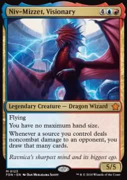 Niv-Mizzet, Visionary - Magic: The Gathering Foundations (Mythic) [FDN-123]