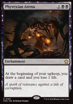 Phyrexian Arena - Magic: The Gathering Foundations (Rare) [FDN-180]