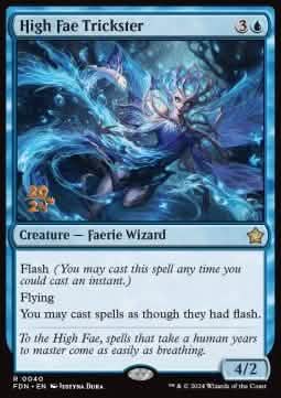 High Fae Trickster - Magic: The Gathering Foundations: Promos (Rare) [PFDN-40]