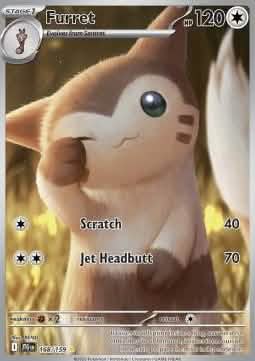 Furret - Journey Together (Illustration Rare) [JTG-168]