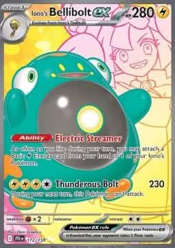 Iono's Bellibolt ex - Journey Together (Ultra Rare) [JTG-172]