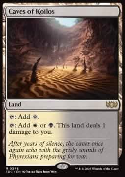 Caves of Koilos - Commander: Tarkir: Dragonstorm (Rare) [TDC-348]