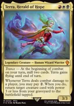 Terra, Herald of Hope - Commander: FINAL FANTASY (Mythic) [FIC-4]