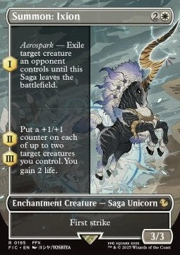 Summon: Ixion - Commander: FINAL FANTASY: Extras (Rare) [XFIC-195]