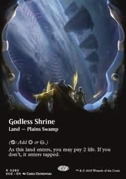 Godless Shrine (V.1) - Edge of Eternities: Extras (Rare) [XEOE-280]